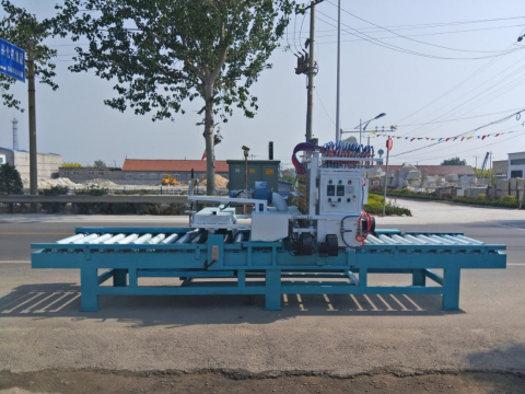 新全自动火烧板机